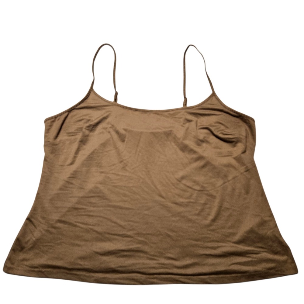 SHEIN Curve‎ Womens Brown Tank Top Camisole Plus Size 5X US 22 Sleeveless